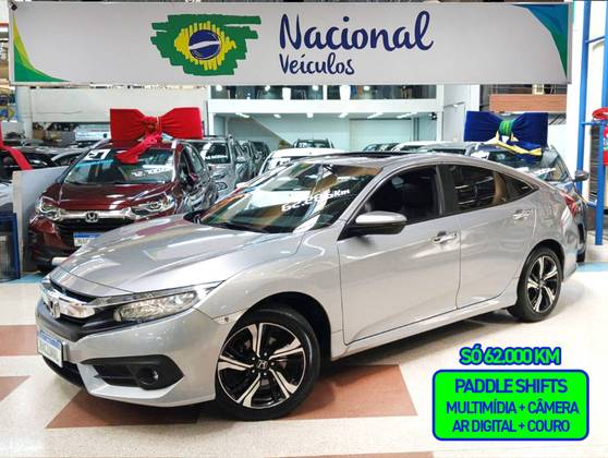 HONDA CIVIC 1.5 16V TURBO GASOLINA TOURING 4P CVT HONDA CIVIC 1.5 16V TURBO GASOLINA TOURING 4P CVT